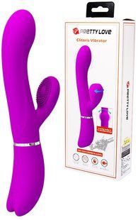 Hi-tech вибратор - Pretty Love Clitoris Vibrator, механическая стимуляция клитора BI-014938 фото