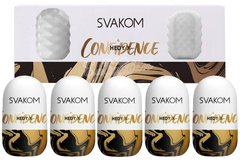 Набор яиц мастурбаторов - Svakom Hedy X- Confidence, 5 шт