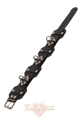 Ошейник - VIP Leather Collar,black