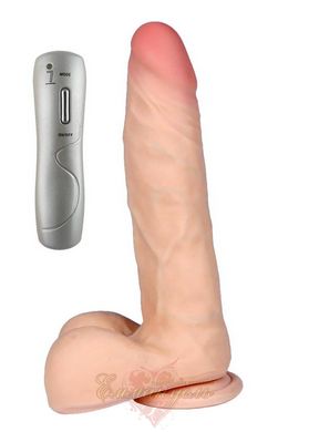 Vibrator with suction cup - Okeanos Loveclonex 8" vibration