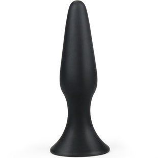 Анальна пробка - Lure Me Silicone Anal Plug Black, L 6452LV-BK18L фото