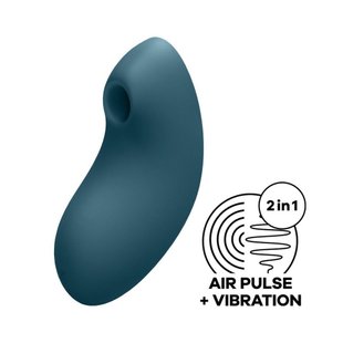 Vacuum vibrator - Satisfyer Vulva Lover 2 Blue