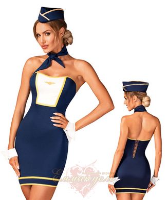 Костюм стюардеси - Obsessive Stewardess uniform XS/S