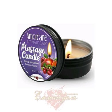 Massage candle 'Tropical temptation' - Amoreane Tropical Temptation (30 ml)