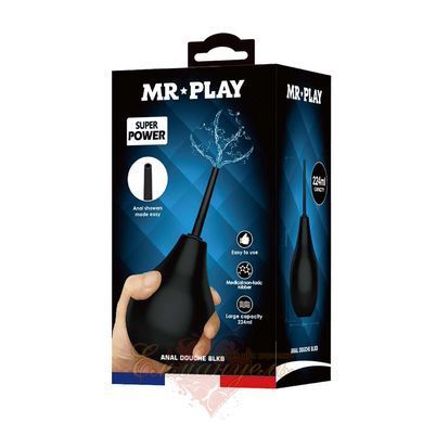 Анальный душ - MR PLAY 224 мл &ndash; интимная груша с насадкой QX-004-MR-1 фото