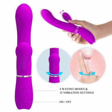 Hi-tech вибратор - Pretty Love Clitoris Vibrator, механическая стимуляция клитора