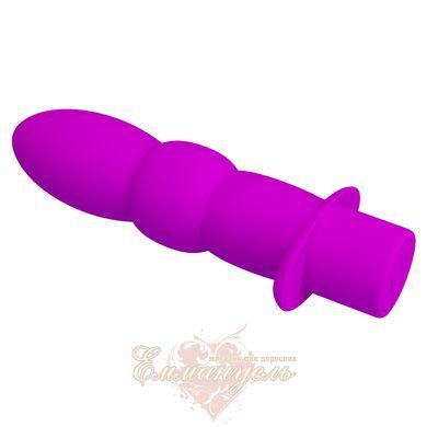 Вібратор - Pretty Love Wyatt Anal Vibro Plug Purple 6603BI0833 фото