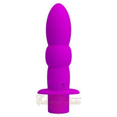 Вібратор - Pretty Love Wyatt Anal Vibro Plug Purple 6603BI0833 фото