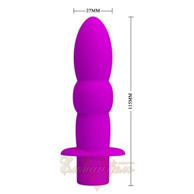 Вібратор - Pretty Love Wyatt Anal Vibro Plug Purple 6603BI0833 фото