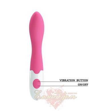 Вибратор для точки G Pretty Love Bishop, розовый, 30 режимов, медицинский силикон 6603BI-014220 фото