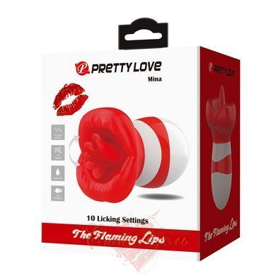 Вибратор &mdash; Pretty Love Mina The Flaming Lips Red 6603BI-300028 фото