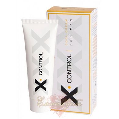 Пролонгатор - X-Control Penis Cool Cream, 40 мл