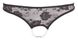 Women's Thong - 2320967 Lace String Pearls black, M