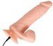 Vibrator Nature Skin Bendable RC with Balls 61325536700000 - photos (8