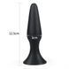 Lure Me Silicone Anal Plug Black, L 6452LV-BK18L - photos (6