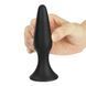 Lure Me Silicone Anal Plug Black, L 6452LV-BK18L - photos (2
