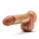 Dildo with scrotum - Blush Renaissance Raphael 9.5&rdquo; with Sliding Foreskin, Squeezable Balls & Suction Cup &ndash; Dual Density Silicone 614000009801 - photos (3