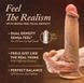 Dildo with scrotum - Blush Renaissance Raphael 9.5&rdquo; with Sliding Foreskin, Squeezable Balls & Suction Cup &ndash; Dual Density Silicone 614000009801 - photos (7