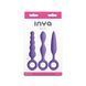 NS Novelties INYA Trio Kit Purple 3-Piece Anal Butt Plug Set SX4351 - photos (3