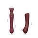 Смартвибратор 3в1 Zalo &mdash; Queen set Wine Red, пульсирующая жемчужина и вакуум, кристалл Swarovski SO6662 фото 3