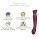 Смартвибратор 3в1 Zalo &mdash; Queen set Wine Red, пульсирующая жемчужина и вакуум, кристалл Swarovski SO6662 фото 5