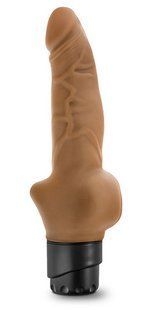 Вибратор - DR. Skin Cock Vibe 12 Mocha T330961 фото