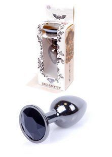 Butt Plug - Jewellery Dark Silver PLUG Black, S 64-00029 &mdash; photos
