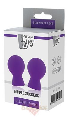 Стимуляторы на соски - Pleasure Pumps Nipple Suckers Purple