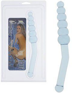 Плаг для анальної стимуляції - Anal Angel Clear Blue DT50605 фото