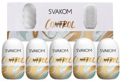 Набор яиц мастурбаторов - Svakom Hedy X- Control, 5 шт