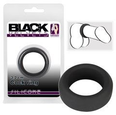 Ерекційне кільце - black Velvets Cock Ring 3.2 cm
