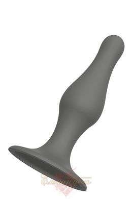 Anal plug - Dream toys Grey Plug With Suction Cup