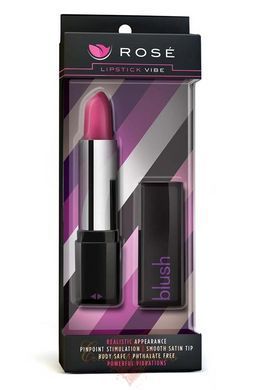 Міні-вібратор у формі помади - Rose Lipstick Vibe T330080 фото