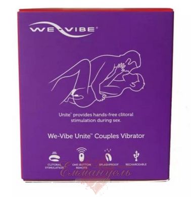 Vibro massager for couples - We-Vibe Unite, one-button remote control