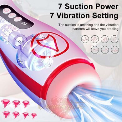 Automatic masturbator - FOX Vibrating Masturbation Cup, 7 suction powers, 7 vibration settings 63-00069 &mdash; photos