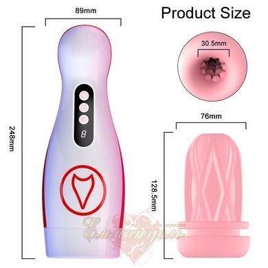 Automatic masturbator - FOX Vibrating Masturbation Cup, 7 suction powers, 7 vibration settings 63-00069 &mdash; photos