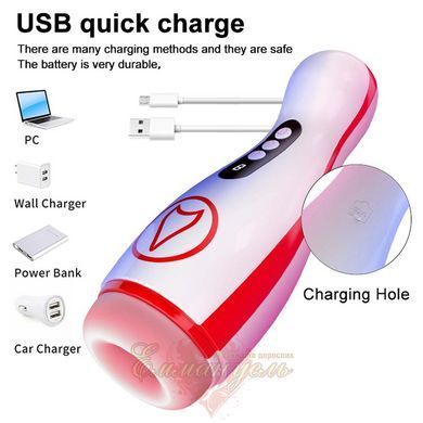 Automatic masturbator - FOX Vibrating Masturbation Cup, 7 suction powers, 7 vibration settings 63-00069 &mdash; photos