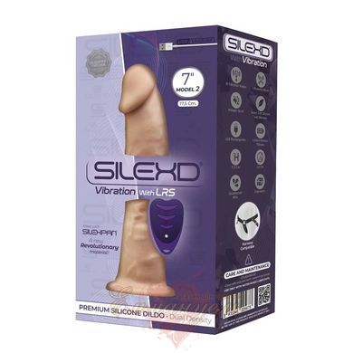 Phallus imitator with vibration SilexD Henry Vibro Flesh (MODEL 2 size 7in) + LRS, diameter 4.4 cm 6603BW0372 &mdash; photos