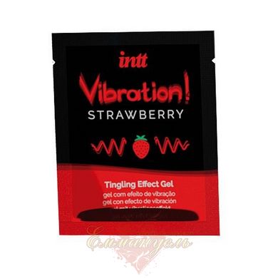 Пробник рідкого вібратора - Intt Vibration Strawberry (5 мл)