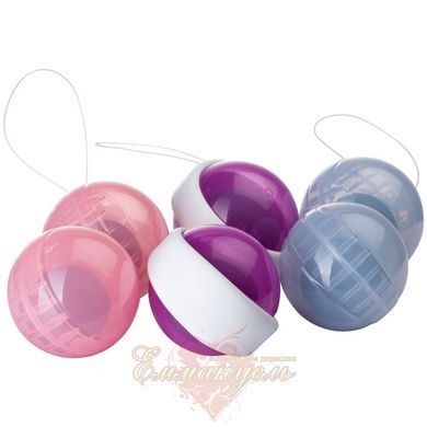 Набір вагінальних кульок LELO Beads Plus для тренування м&rsquo;язів тазового дна, змінне навантаження SO8084 фото