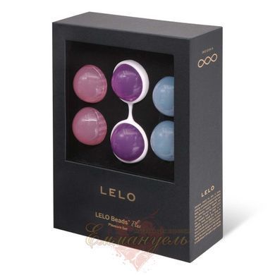 Набір вагінальних кульок LELO Beads Plus для тренування м&rsquo;язів тазового дна, змінне навантаження SO8084 фото
