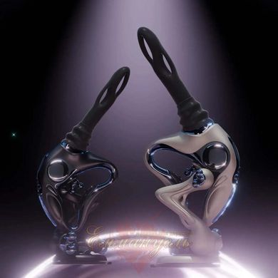 Upko UEROS Nexus Power Sex Machine Silver &ndash; Thrusting, Vibration, Rotation, 6 Modes, Deep Stroke UP67775 &mdash; photos