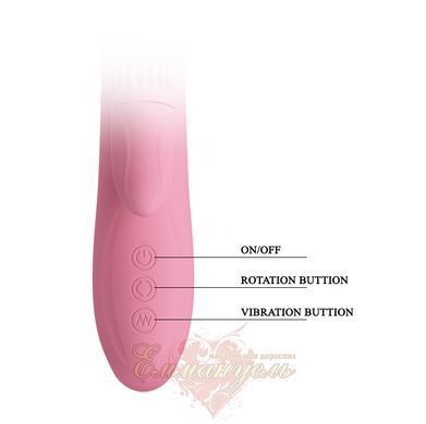 Hi-tech вібратор - Pretty Love Chris Vibrator Pink BW-067002-1 фото