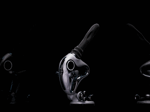 Upko UEROS Nexus Power Sex Machine Silver &ndash; Thrusting, Vibration, Rotation, 6 Modes, Deep Stroke UP67775 &mdash; photos