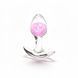 NS Novelties Cosmic Glams Small Pink Crystal Anal Butt Plug SX4335 - photos (1