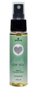 Спрей для мінету Sensuva - Deeply Love You Spearmint (29 мл) для глибокого мінету SO7832 фото