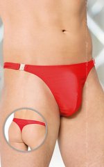 Men's pants - Thong 4432, red XL