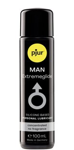 Густая силиконовая смазка - pjur MAN Premium Extremeglide 100 мл с длительным эффектом, экономная