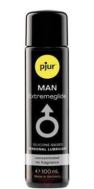 Thick silicone lubricant - pjur MAN Premium Extremeglide 100 ml with long-lasting effect, economical