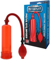 Вакуумная помпа - Dream toys Menzstuff Penis Enlarger Red